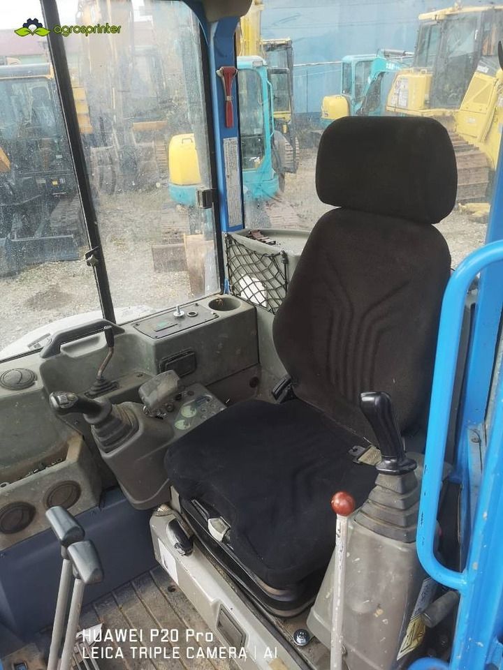 2013 Yanmar VIO57 mini excavator interior view 2013 Yanmar VIO57 mini excavator interior view