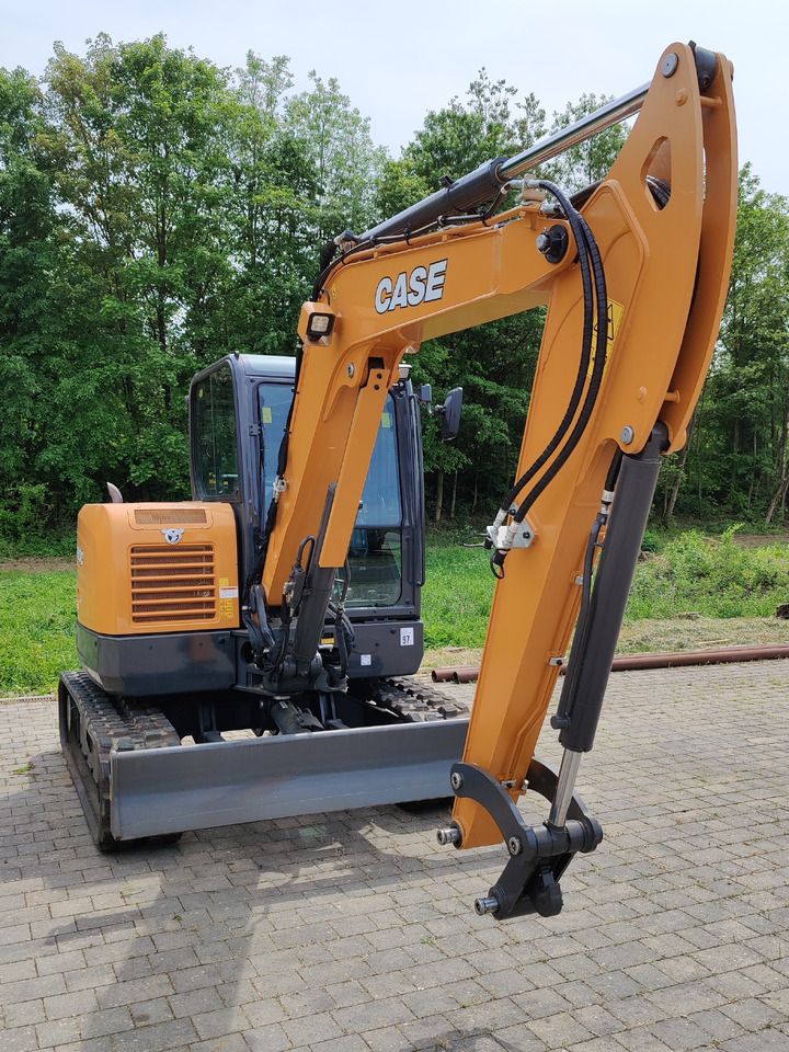 2022 CASE CX60C mini excavator, front three-quarter view 2022 CASE CX60C mini excavator, front three-quarter view