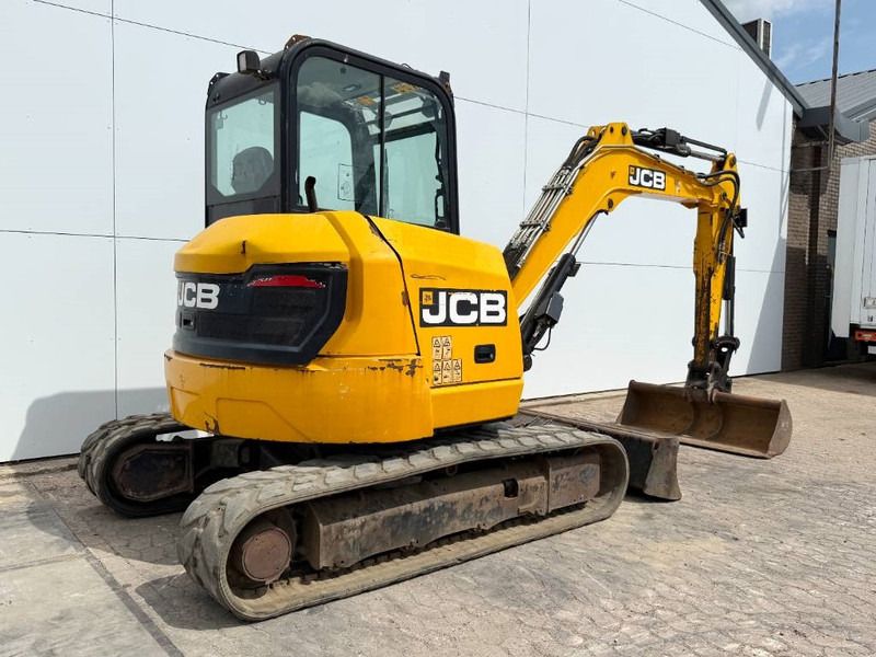 2018 JCB 48Z-1 mini excavator, rear three-quarter view 2018 JCB 48Z-1 mini excavator, rear three-quarter view