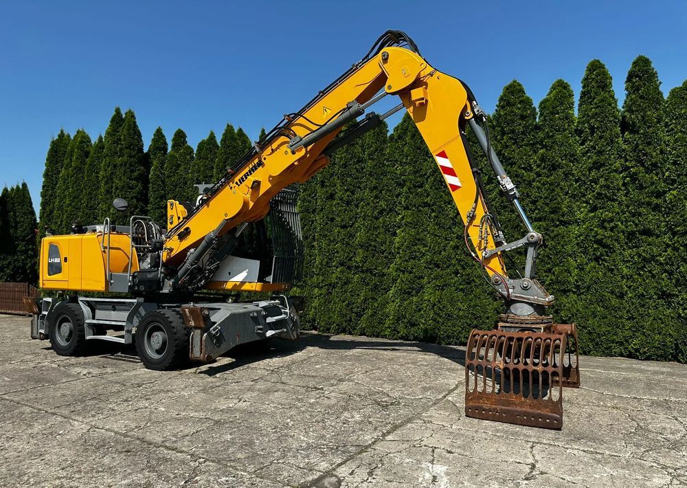 2014 Liebherr LH22 M wheel excavator, side view