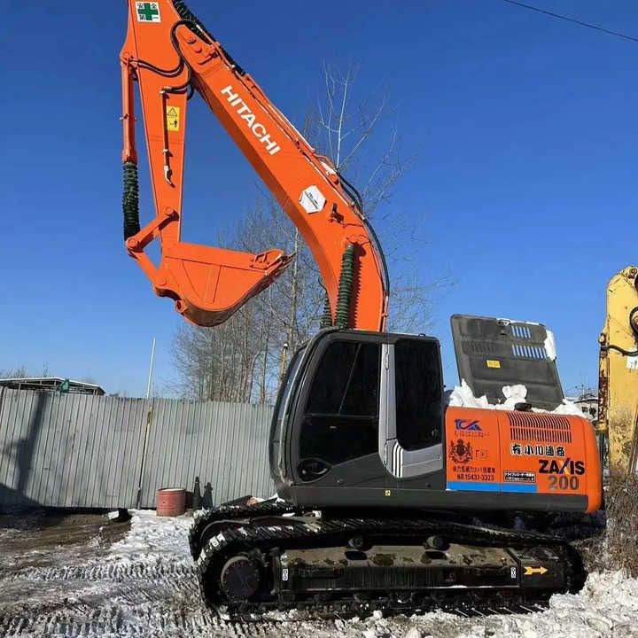 2019 Hitachi Zaxis 200 crawler excavator, side profile view 2019 Hitachi Zaxis 200 crawler excavator, side profile view