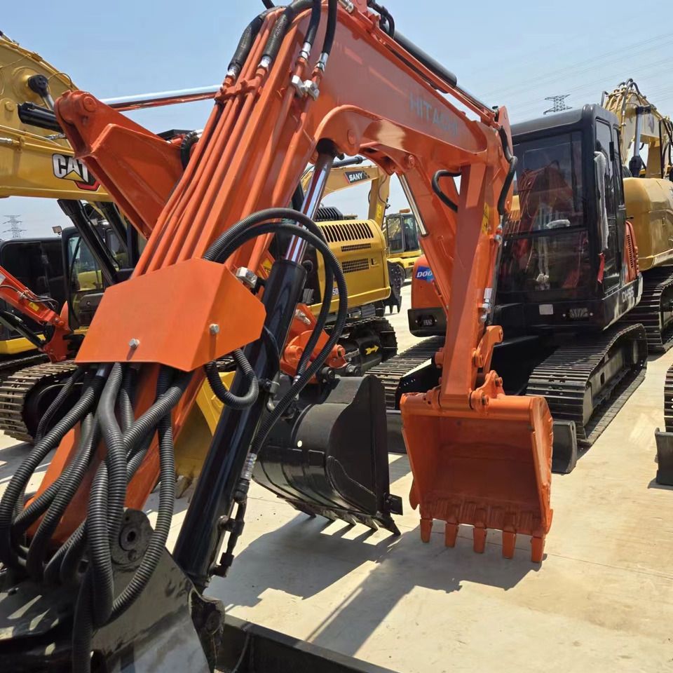 2020 Hitachi ZX50U mini excavator, front three-quarter view 2020 Hitachi ZX50U mini excavator, front three-quarter view