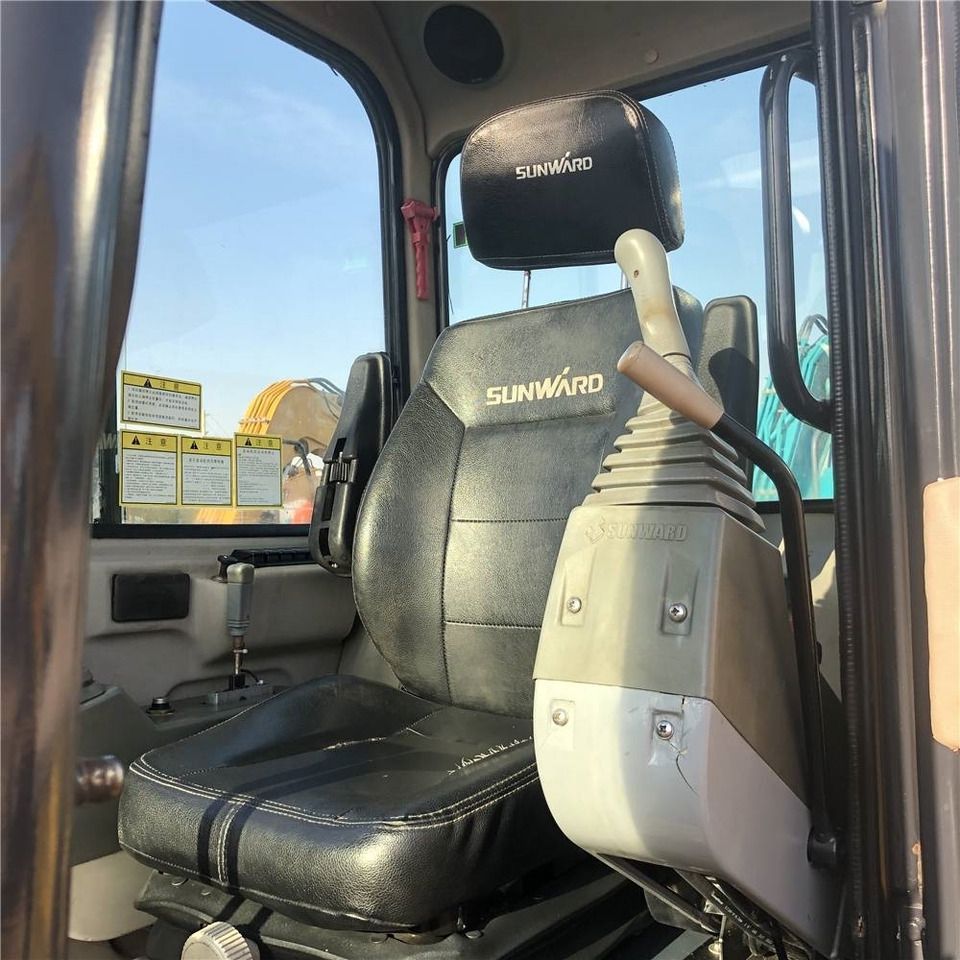 2024 Sunward SWE60E mini excavator interior cab view 2024 Sunward SWE60E mini excavator interior cab view