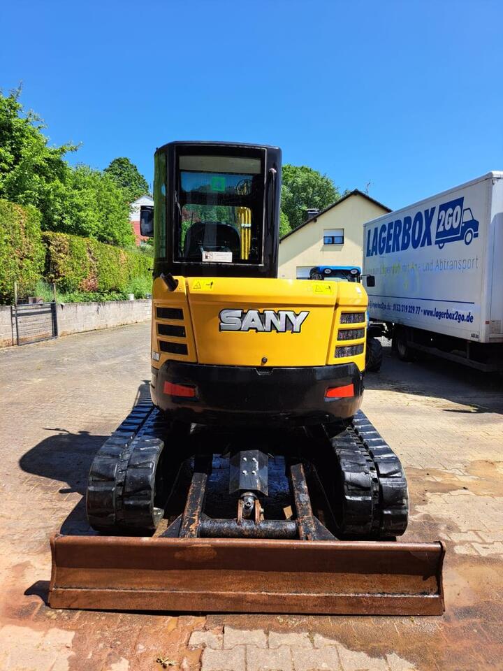2020 Sany SY50U crawler excavator, rear view 2020 Sany SY50U crawler excavator, rear view