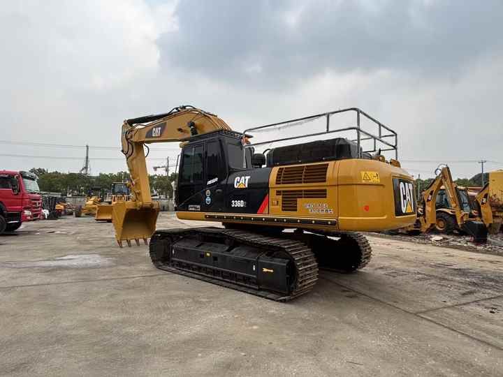 2024 Caterpillar 336D2 crawler excavator, rear three-quarter view 2024 Caterpillar 336D2 crawler excavator, rear three-quarter view
