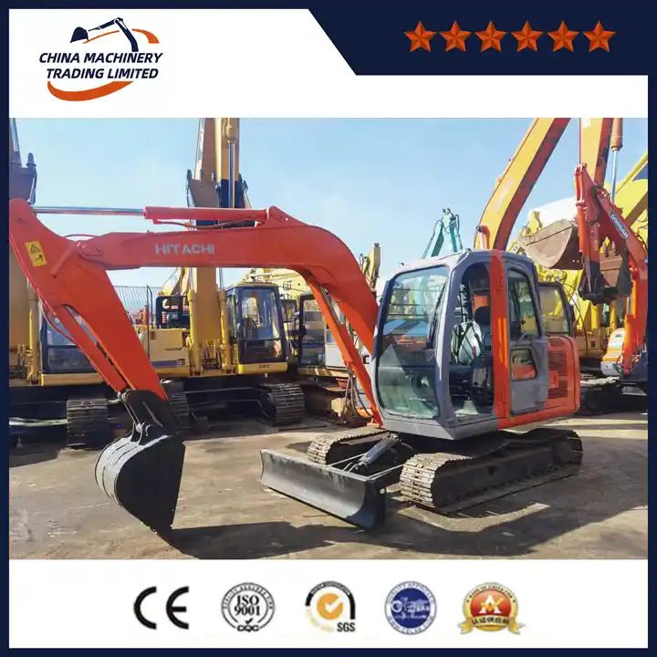 2016 Hitachi ZX60 crawler excavator, side view 2016 Hitachi ZX60 crawler excavator, side view