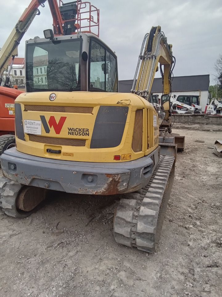 2017 Wacker Neuson ET90 crawler excavator, rear view 2017 Wacker Neuson ET90 crawler excavator, rear view