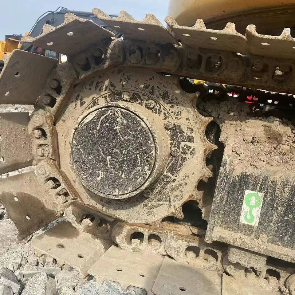 2021 Caterpillar 308C mini excavator track drive detail 2021 Caterpillar 308C mini excavator track drive detail