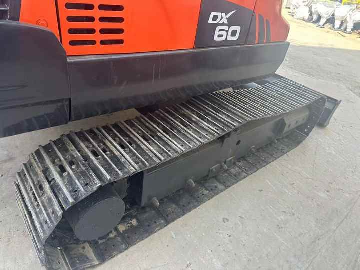 2020 Doosan DX60 crawler excavator side view of tracks 2020 Doosan DX60 crawler excavator side view of tracks