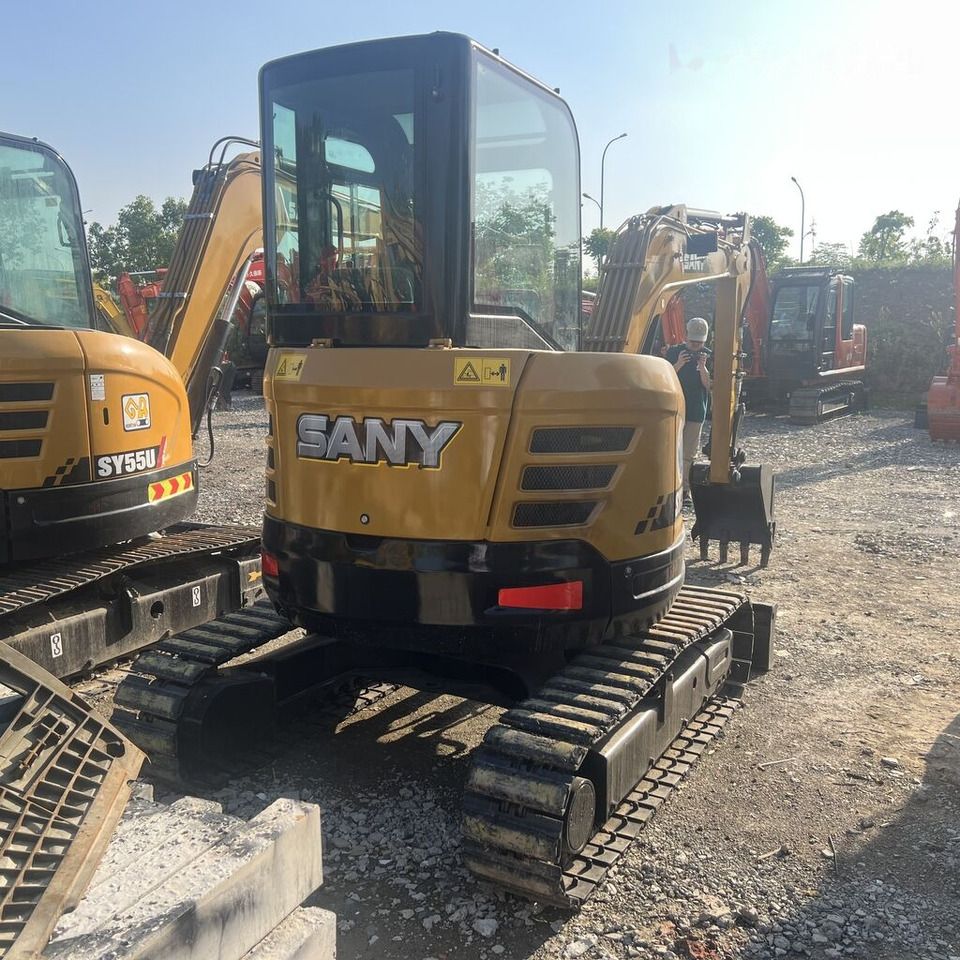 2020 Sany SY35U mini excavator rear view 2020 Sany SY35U mini excavator rear view