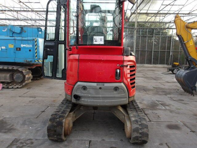 2018 Yanmar VIO26-6 mini excavator, rear view