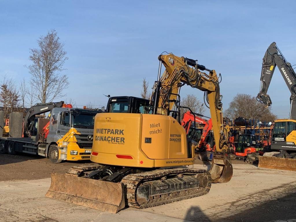 2022 Caterpillar 315-07B crawler excavator rear view