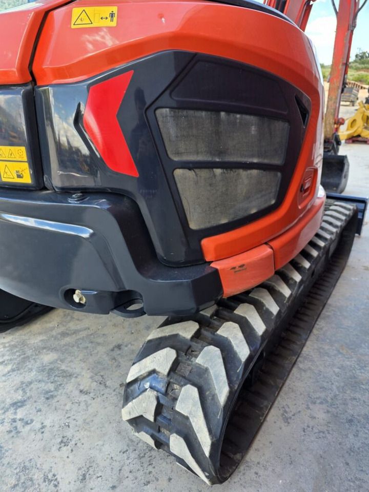 2022 Kubota KX060-5 mini excavator rear quarter view