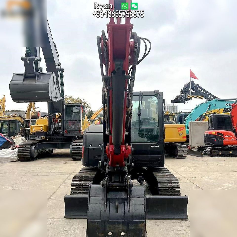 2020 Yanmar VIO80 Crawler Excavator, front view