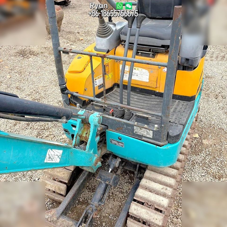 2020 Kubota U15-3 mini excavator operator station view 2020 Kubota U15-3 mini excavator operator station view