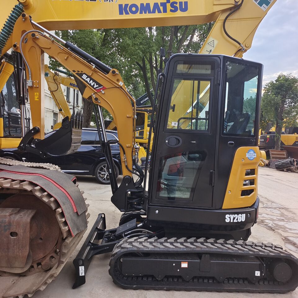2026 Sany SY26U crawler excavator side view 2026 Sany SY26U crawler excavator side view