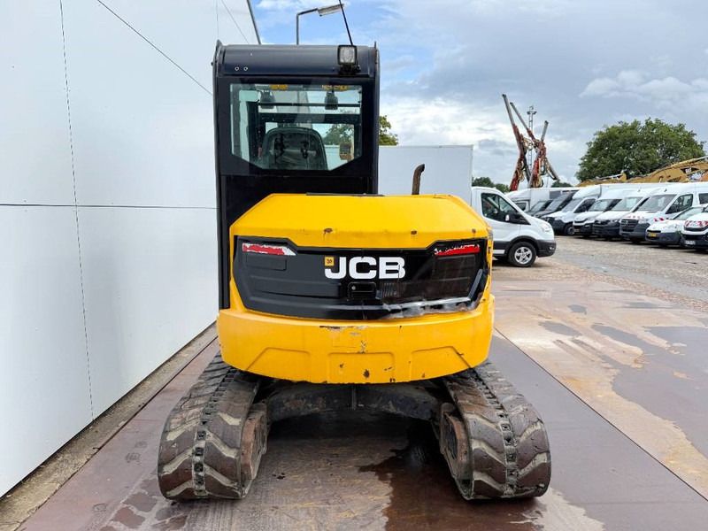 2018 JCB 48Z-1 mini excavator, rear view 2018 JCB 48Z-1 mini excavator, rear view