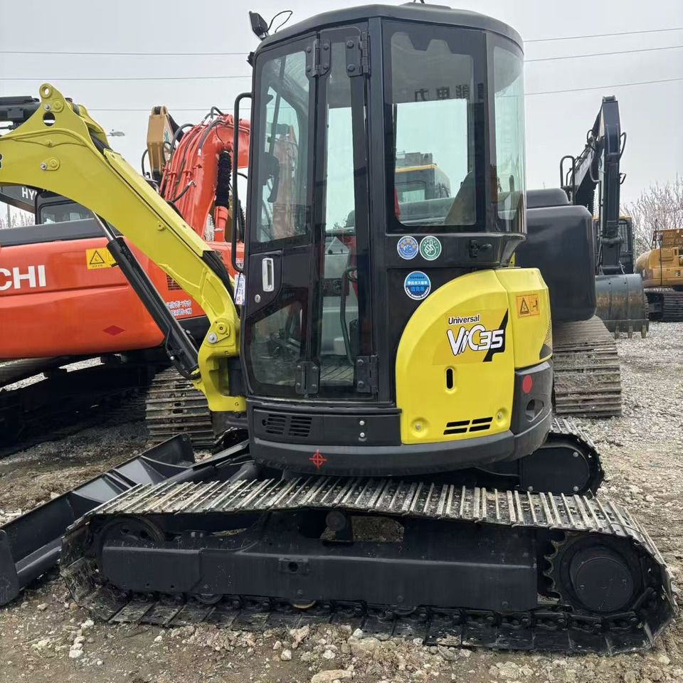 2024 Yanmar VIO35 mini excavator, side view 2024 Yanmar VIO35 mini excavator, side view