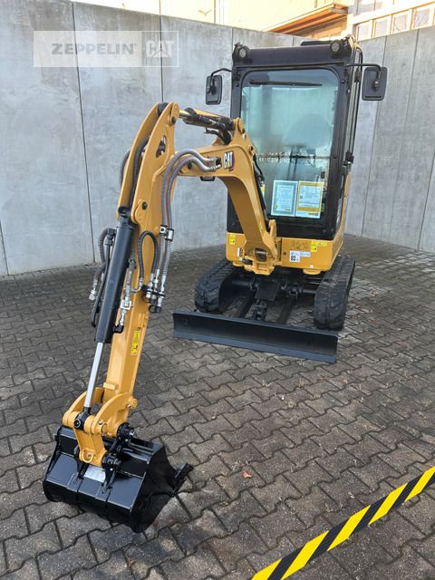 2021 Caterpillar 301.8-05A mini excavator, front three-quarter view 2021 Caterpillar 301.8-05A mini excavator, front three-quarter view