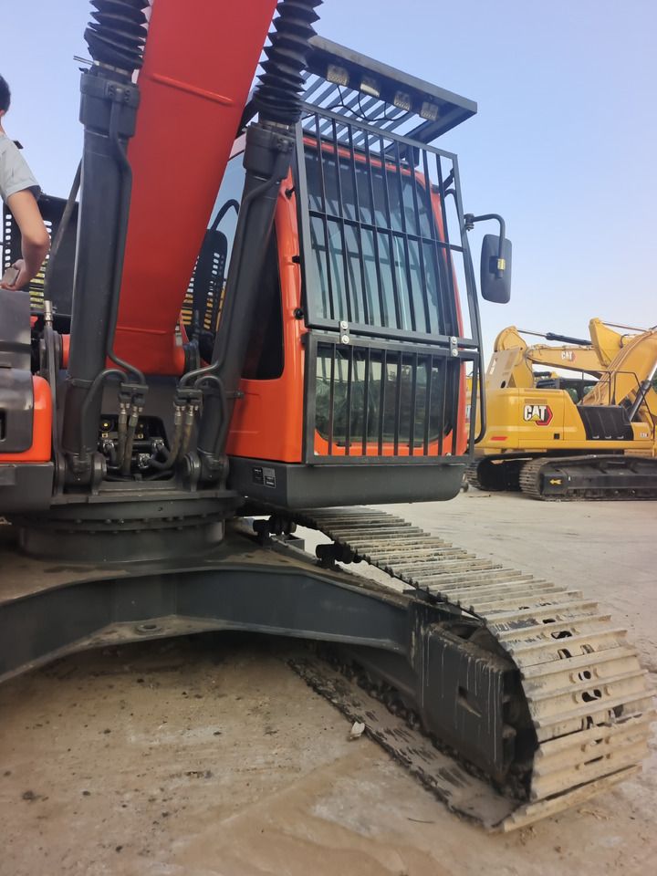 2024 Doosan DX225LC-9C crawler excavator cab and boom view