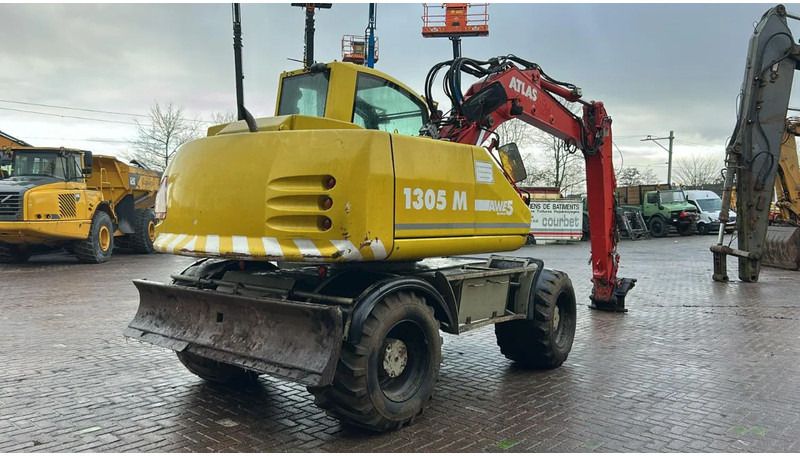 2004 Atlas 1305 M wheel excavator, rear three-quarter view 2004 Atlas 1305 M wheel excavator, rear three-quarter view