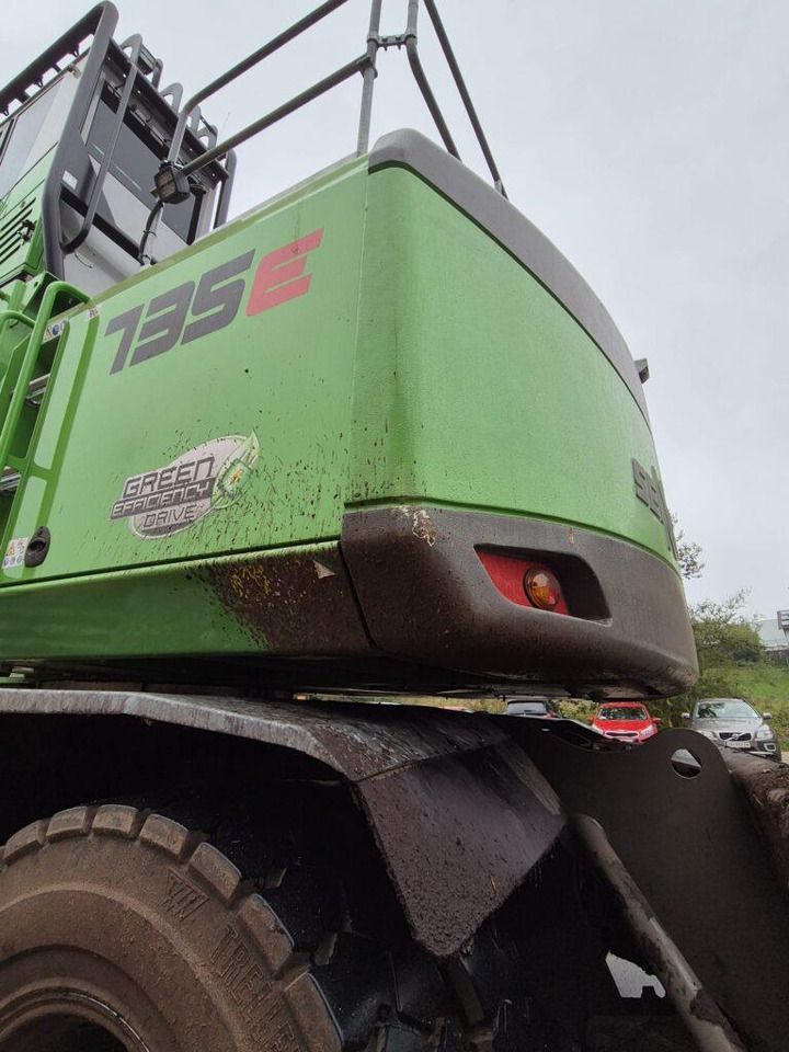 2022 Sennebogen 735E material handler rear quarter view 2022 Sennebogen 735E material handler rear quarter view
