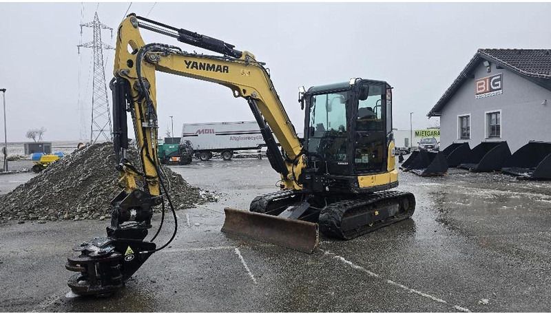 2020 Yanmar SV60-A mini excavator, side view 2020 Yanmar SV60-A mini excavator, side view