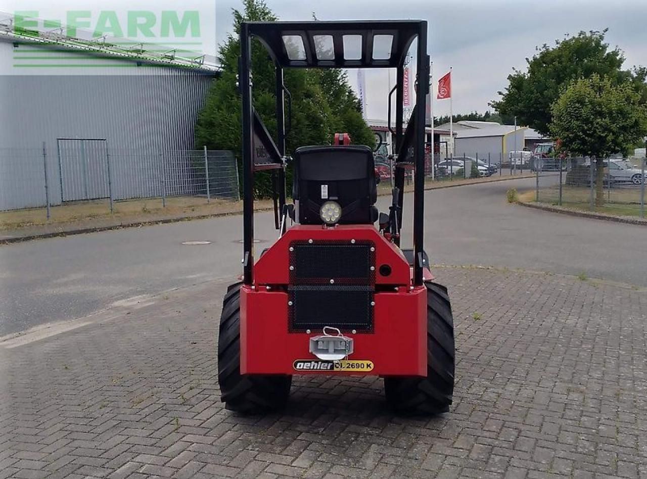 2023 Oehler OL 2690K mini excavator rear view 2023 Oehler OL 2690K mini excavator rear view