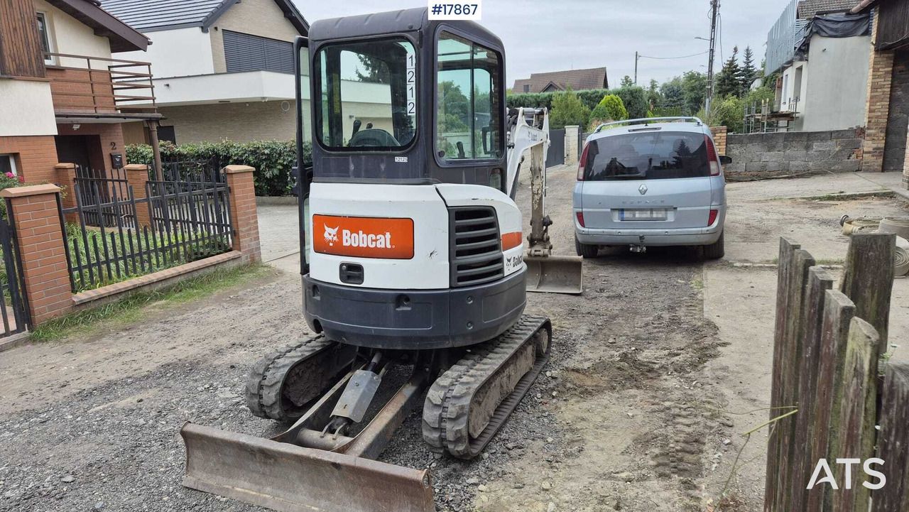 2015 Bobcat E25EM mini excavator, rear view 2015 Bobcat E25EM mini excavator, rear view