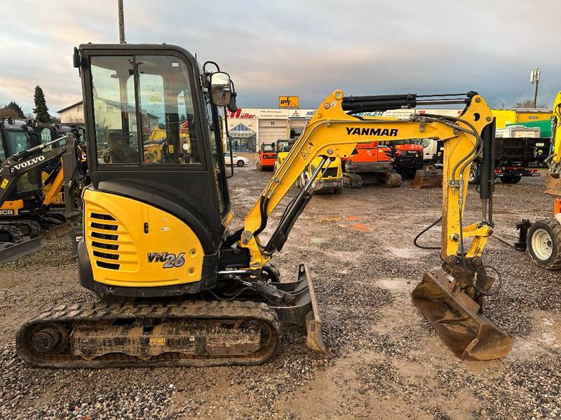 2018 Yanmar VIO26 mini excavator, side view 2018 Yanmar VIO26 mini excavator, side view