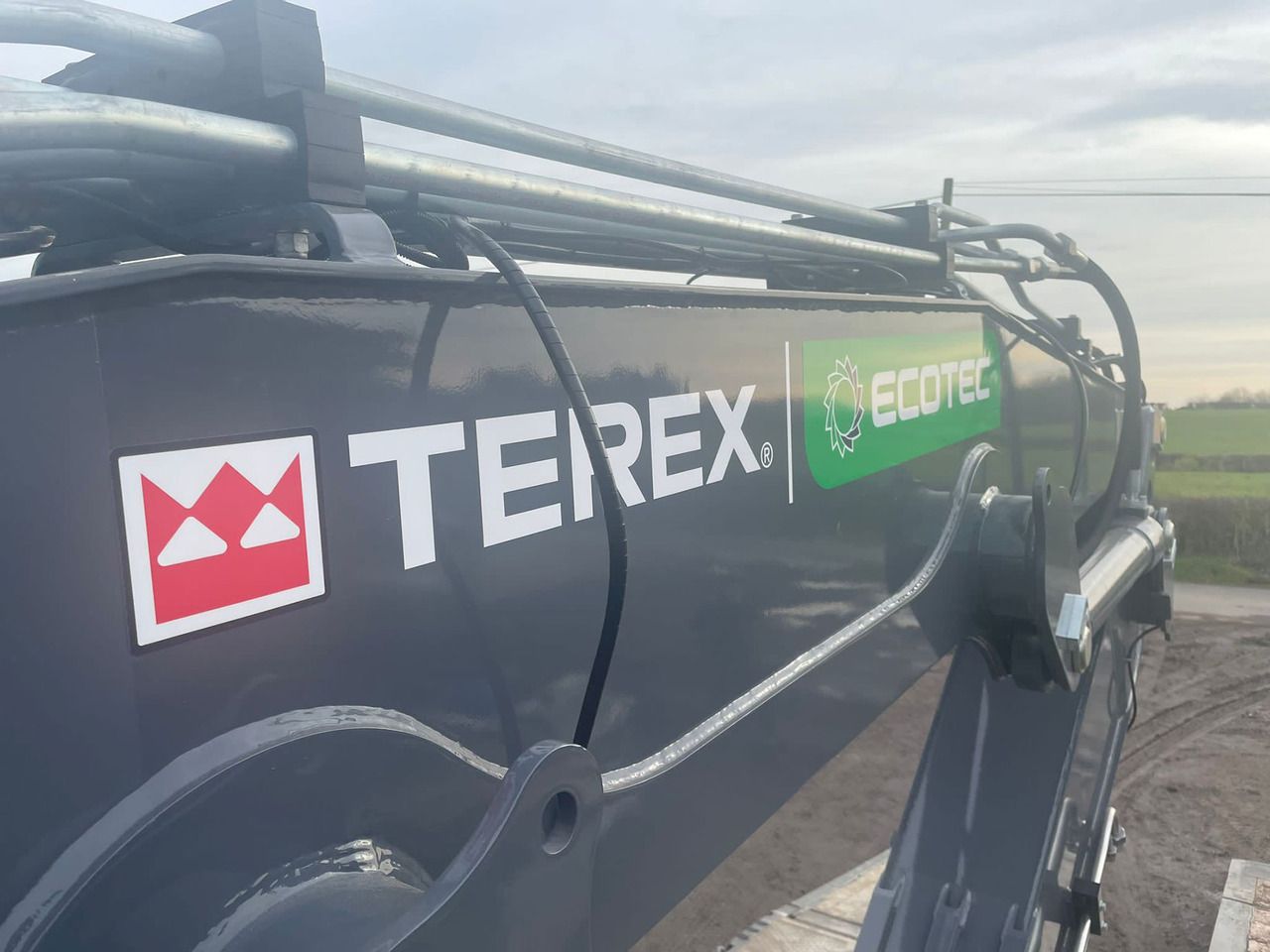 2023 Terex TWH 220 material handler boom detail 2023 Terex TWH 220 material handler boom detail
