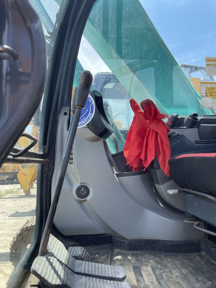 2024 Kobelco SK75 mini excavator interior view 2024 Kobelco SK75 mini excavator interior view