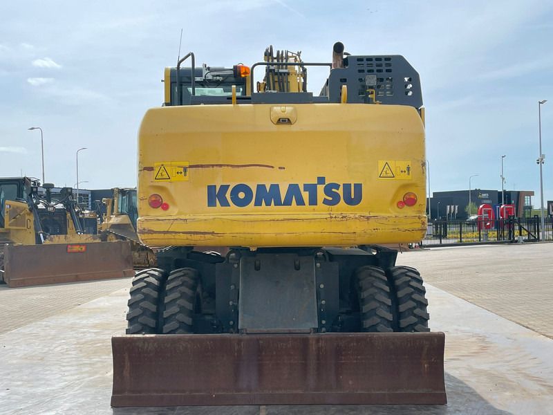 2019 Komatsu PW180-11 wheel excavator rear view