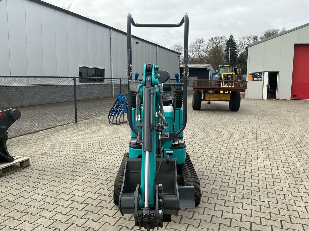 2024 Sunward SWE08B mini excavator, front view