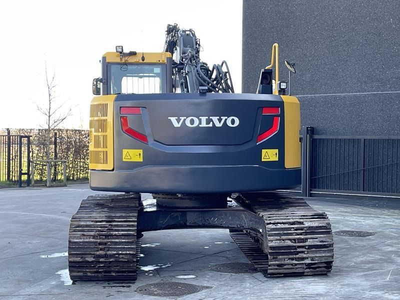 2014 Volvo ECR235DL crawler excavator, rear view 2014 Volvo ECR235DL crawler excavator, rear view
