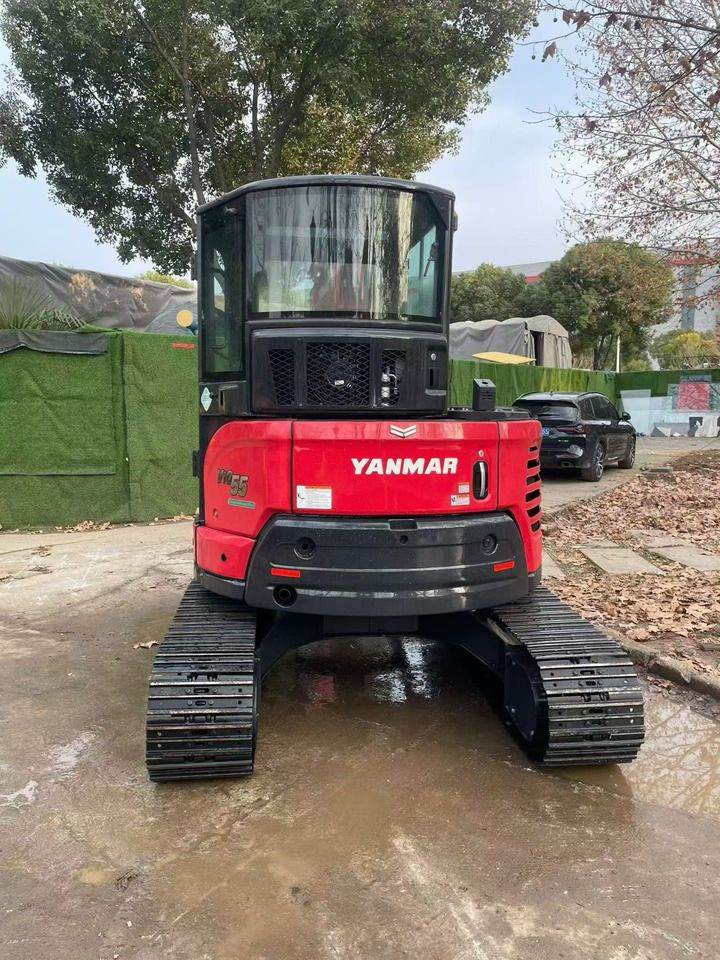 2024 Yanmar VIO55-6B mini excavator rear view