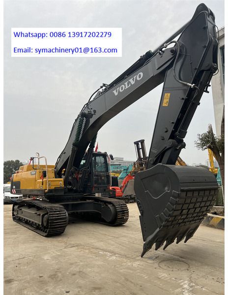2024 Volvo EC480DL crawler excavator, side view 2024 Volvo EC480DL crawler excavator, side view