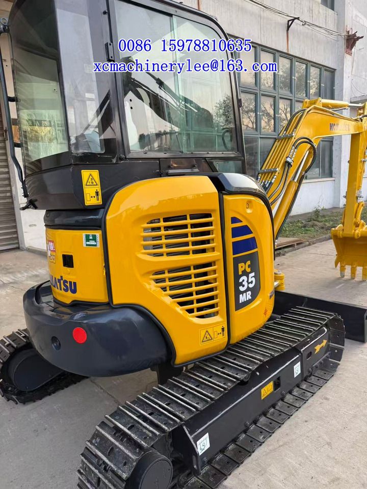2024 Komatsu PC35 MR mini excavator, side view 2024 Komatsu PC35 MR mini excavator, side view