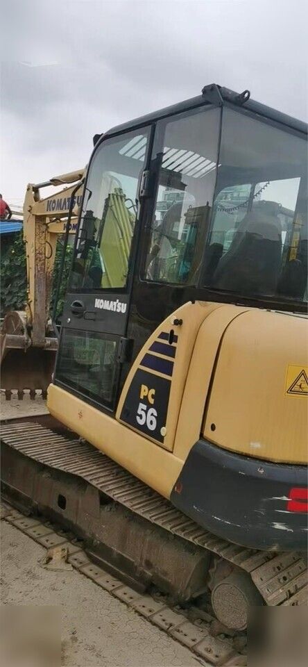 2017 Komatsu PC56-7 mini excavator, side view 2017 Komatsu PC56-7 mini excavator, side view