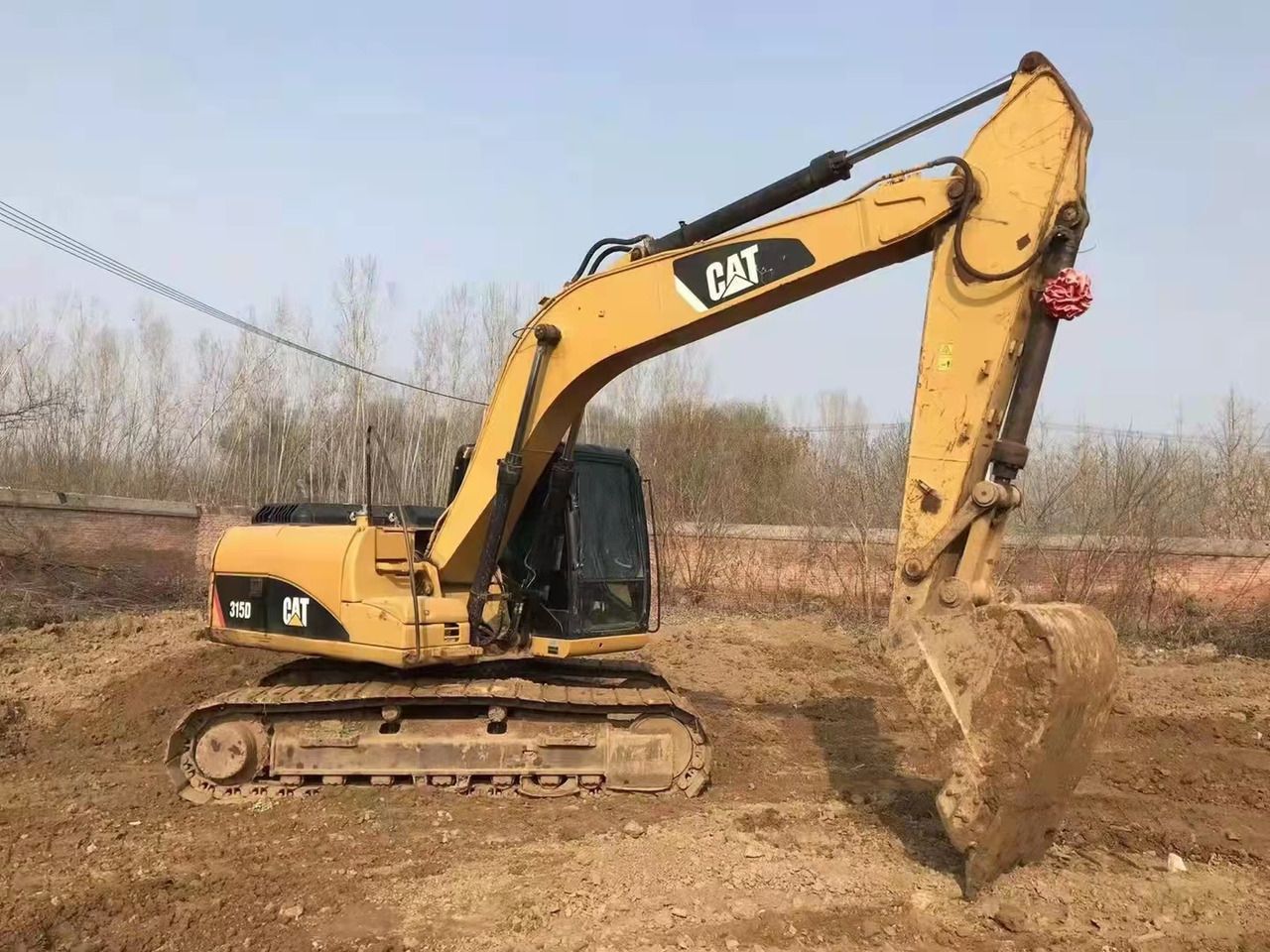2023 Caterpillar 315D crawler excavator, side profile view 2023 Caterpillar 315D crawler excavator, side profile view