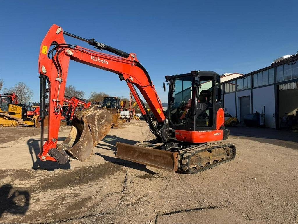 2019 Kubota KX057-4 mini excavator, side view 2019 Kubota KX057-4 mini excavator, side view