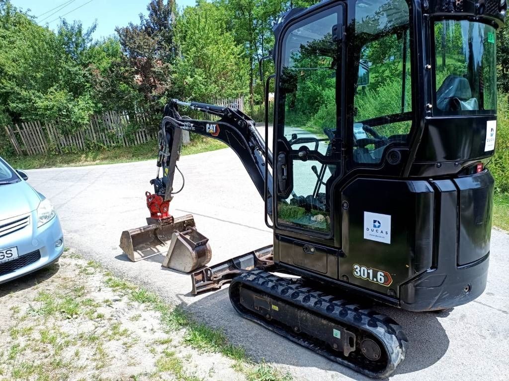 2019 Caterpillar 301.6 mini excavator, side view 2019 Caterpillar 301.6 mini excavator, side view
