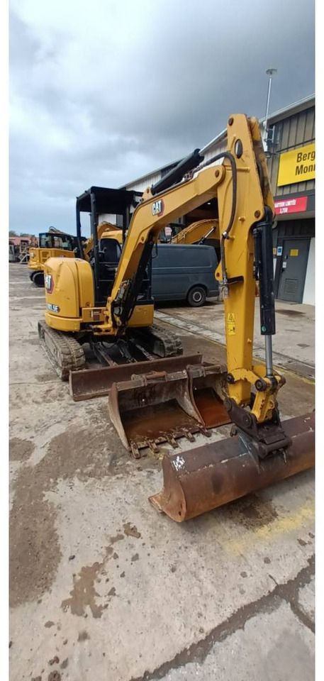 2020 Caterpillar 303.5ECR crawler excavator, front three-quarter view