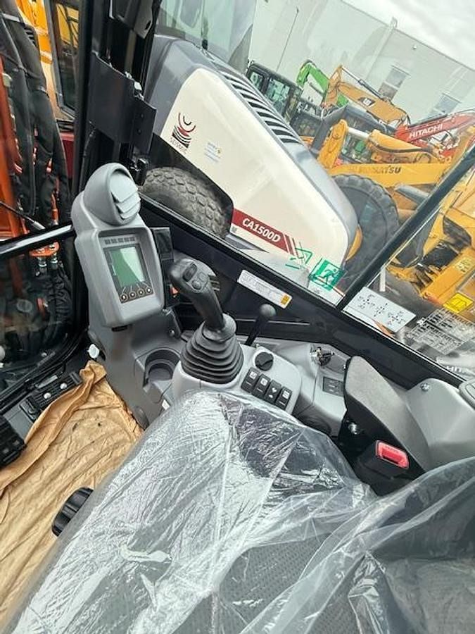 2025 Hitachi ZX38U-6 mini excavator interior view 2025 Hitachi ZX38U-6 mini excavator interior view