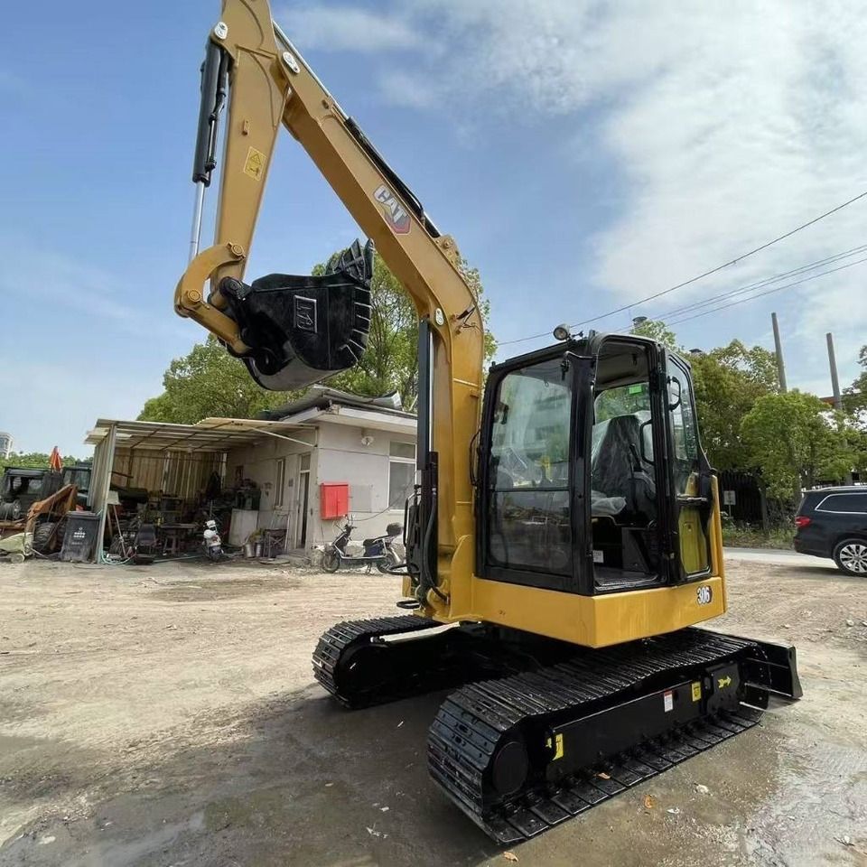 2024 Caterpillar 306 mini excavator, side profile view 2024 Caterpillar 306 mini excavator, side profile view