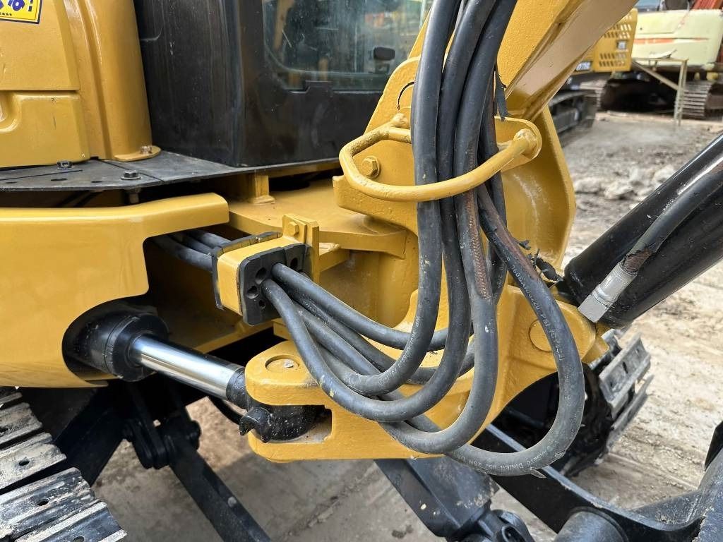 2023 Caterpillar 303GR mini excavator boom and hydraulic detail 2023 Caterpillar 303GR mini excavator boom and hydraulic detail