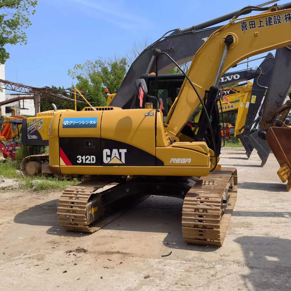 2022 Caterpillar 312D excavator, side profile view 2022 Caterpillar 312D excavator, side profile view