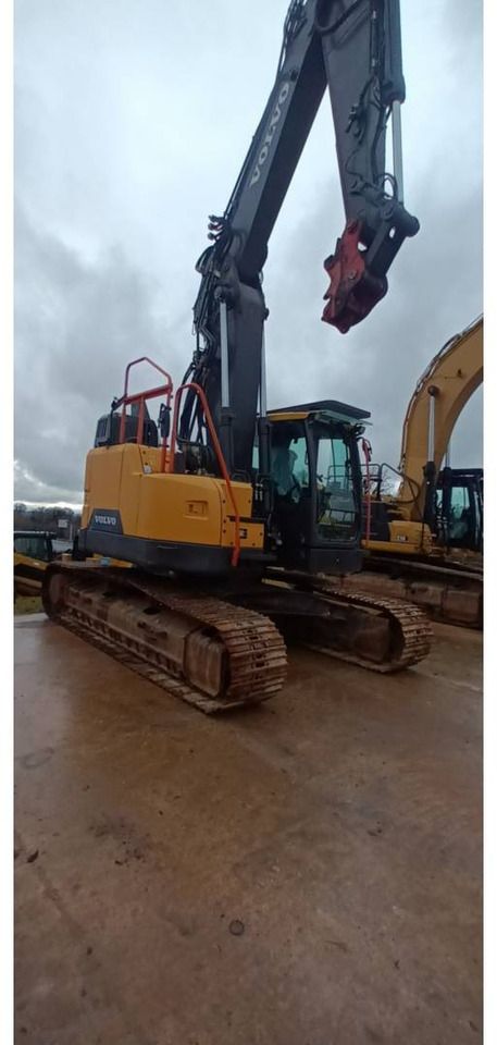 2019 Volvo ECR235 crawler excavator, side view 2019 Volvo ECR235 crawler excavator, side view