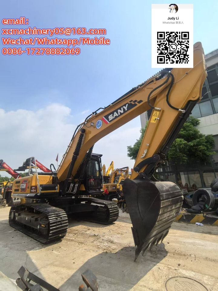 2023 Sany SY335 excavator, side profile view