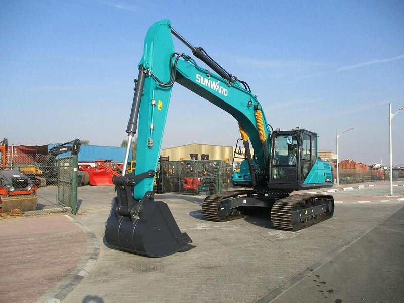 2024 Sunward SWE225E-3H excavator, front three-quarter view 2024 Sunward SWE225E-3H excavator, front three-quarter view